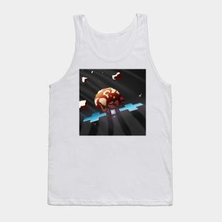 Satellite and Asteroids Tank Top